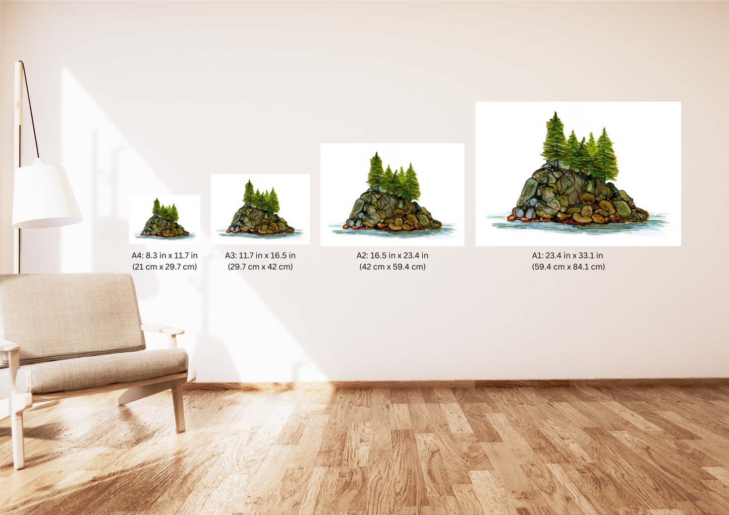Island | Fine Art Giclée PRINT