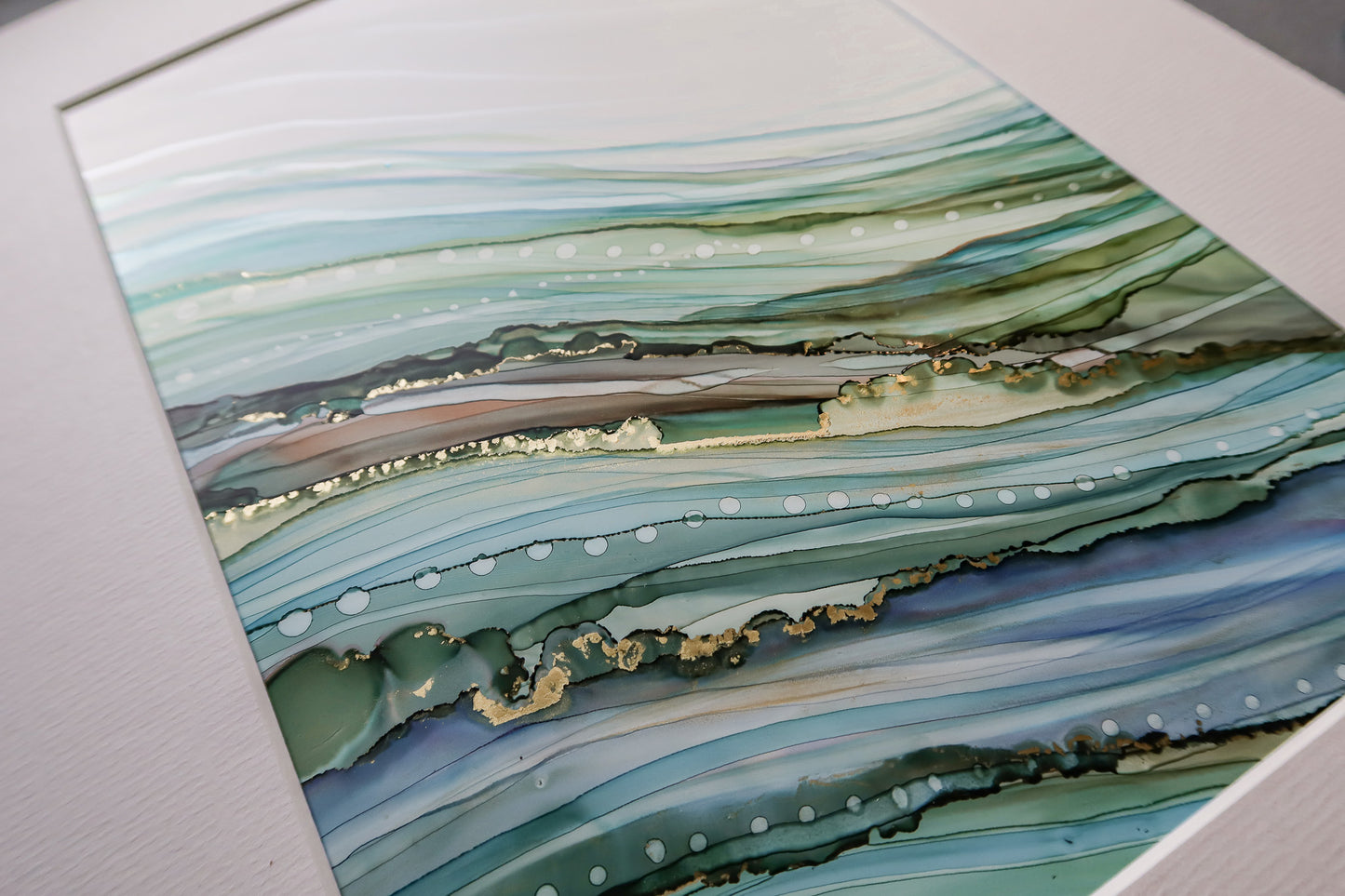 Tides 3 coastal art beachy vibes painting