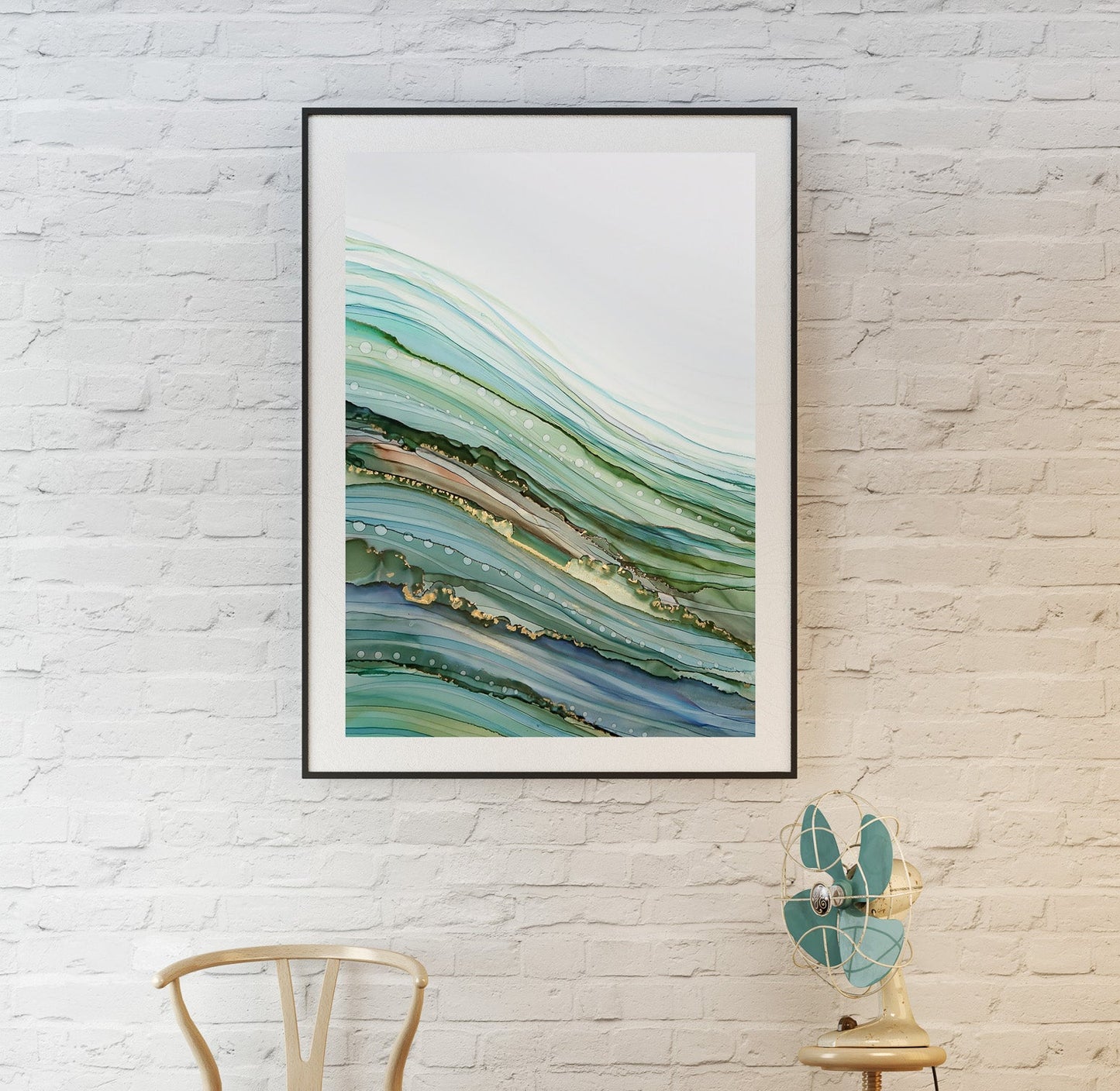 Tides number 3 coastal art ocean vibes